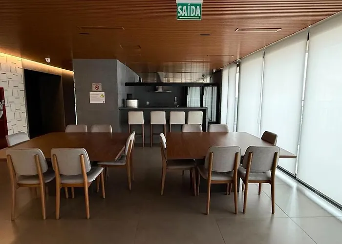 With Swimming Pool, Fitness Center And Coworking Apartamento
